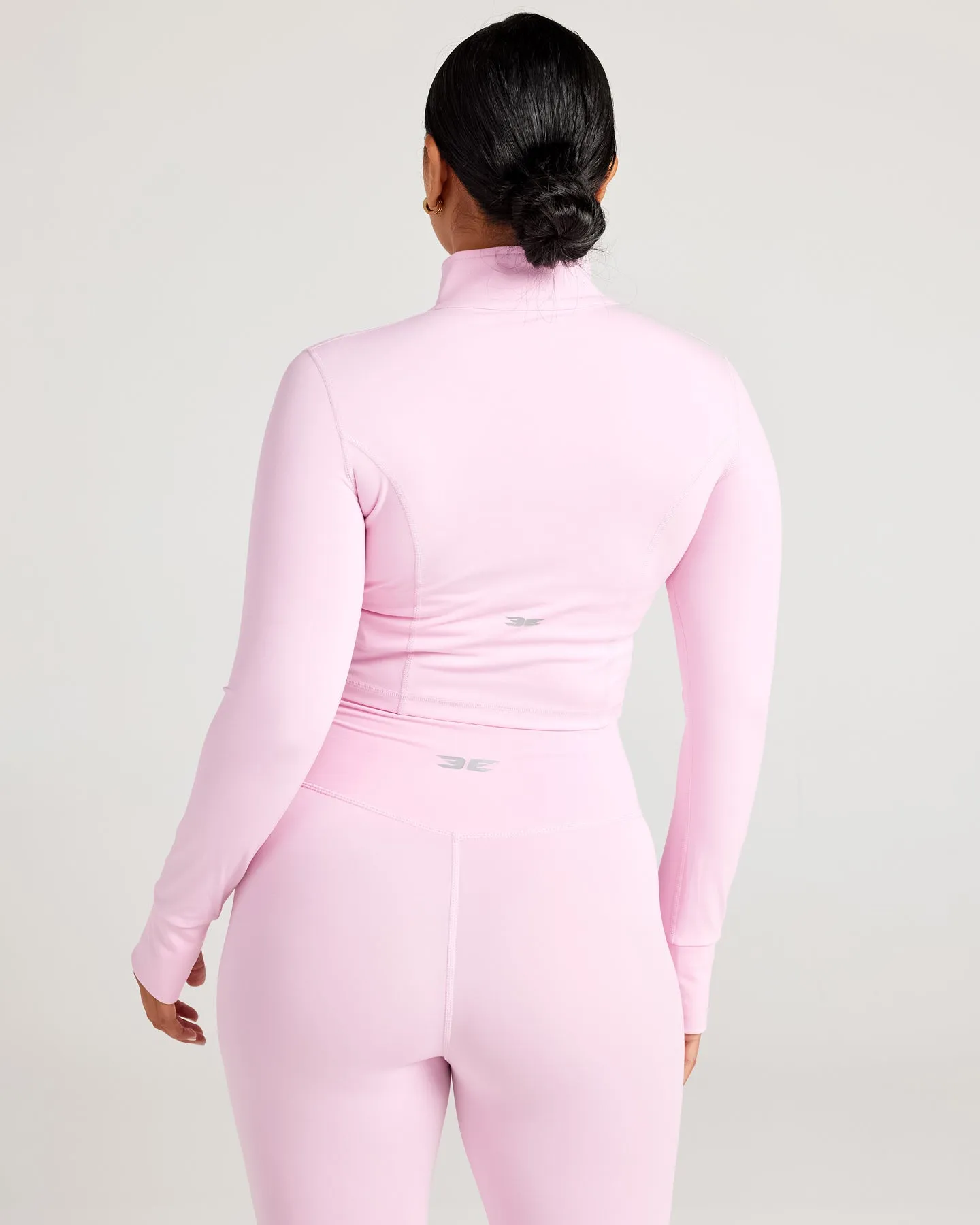 Cropped Aura Jacket - Candy Pink