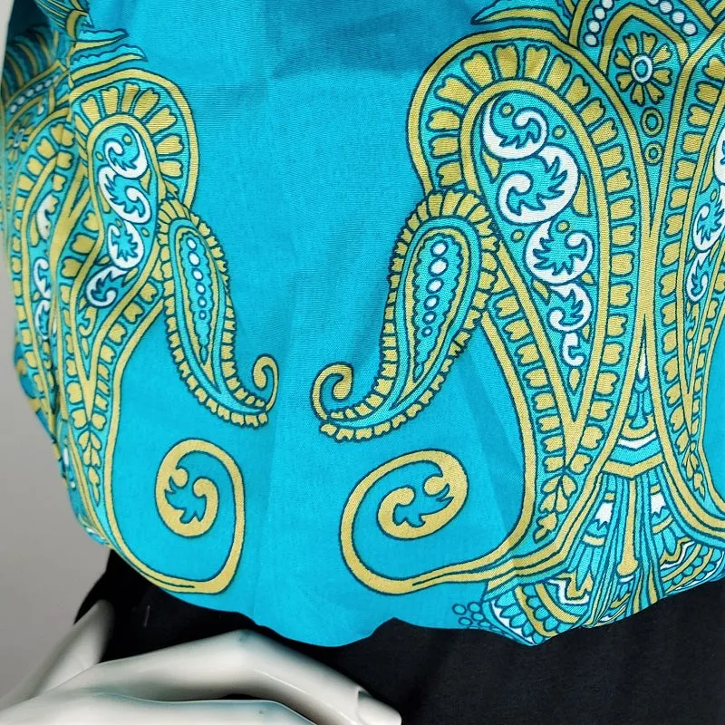 Cropped summer top in vintage saree fabrics for girls & young ladies