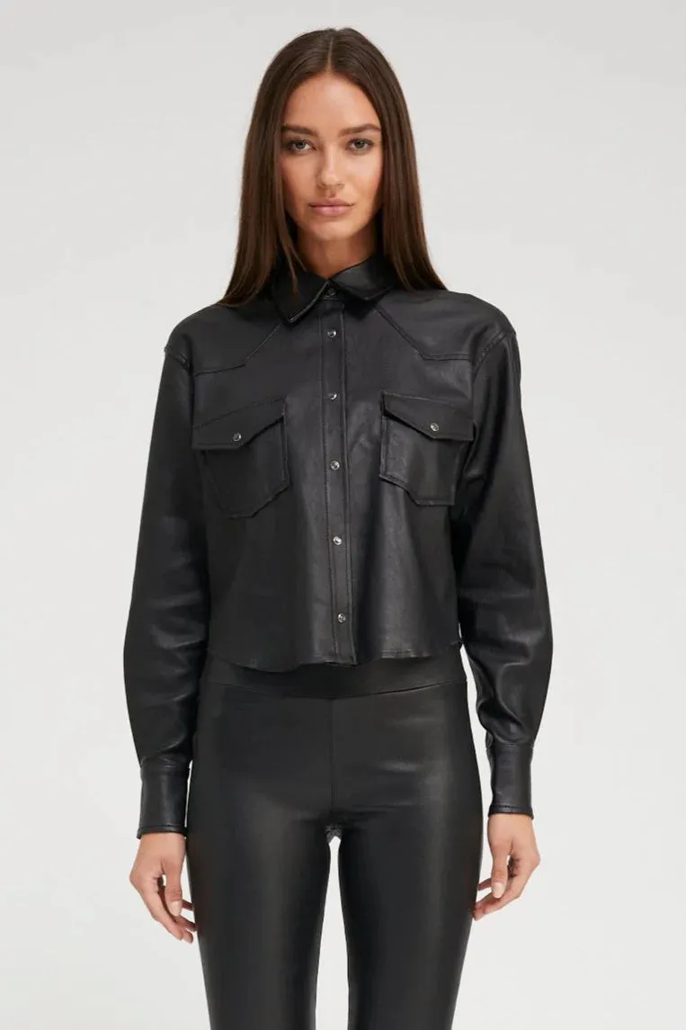 CROPPED WESTERN SHIRT