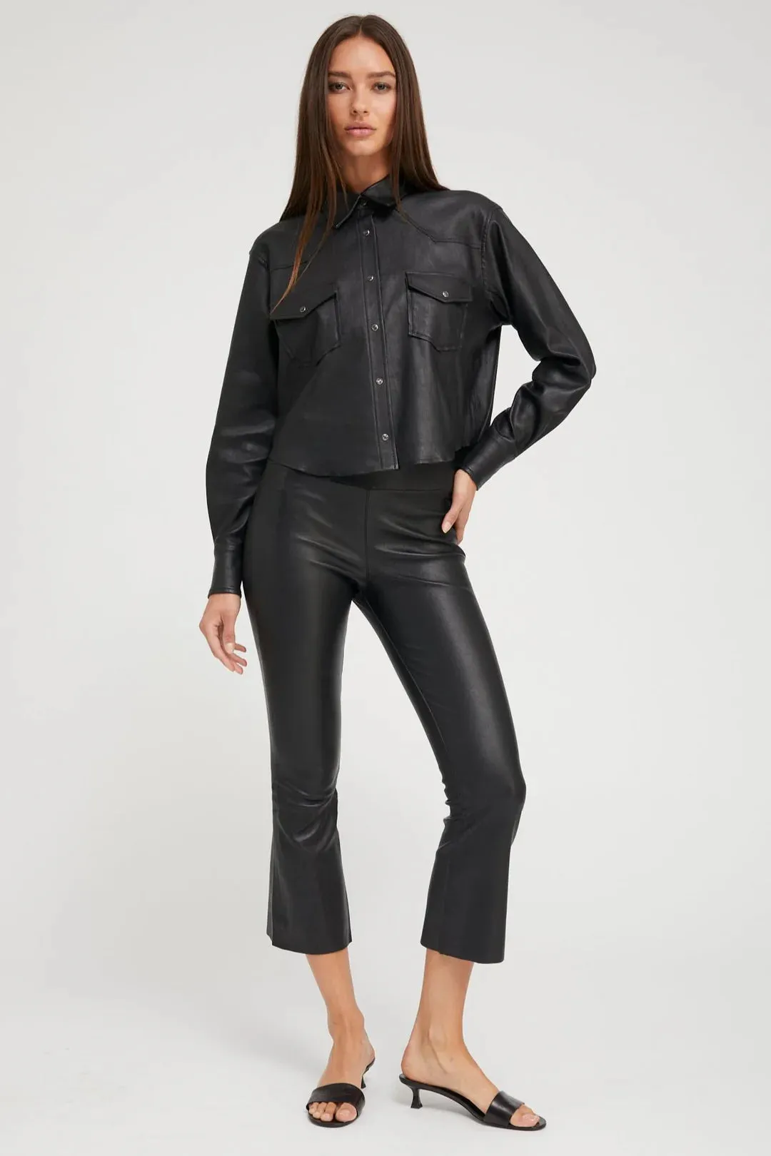 CROPPED WESTERN SHIRT