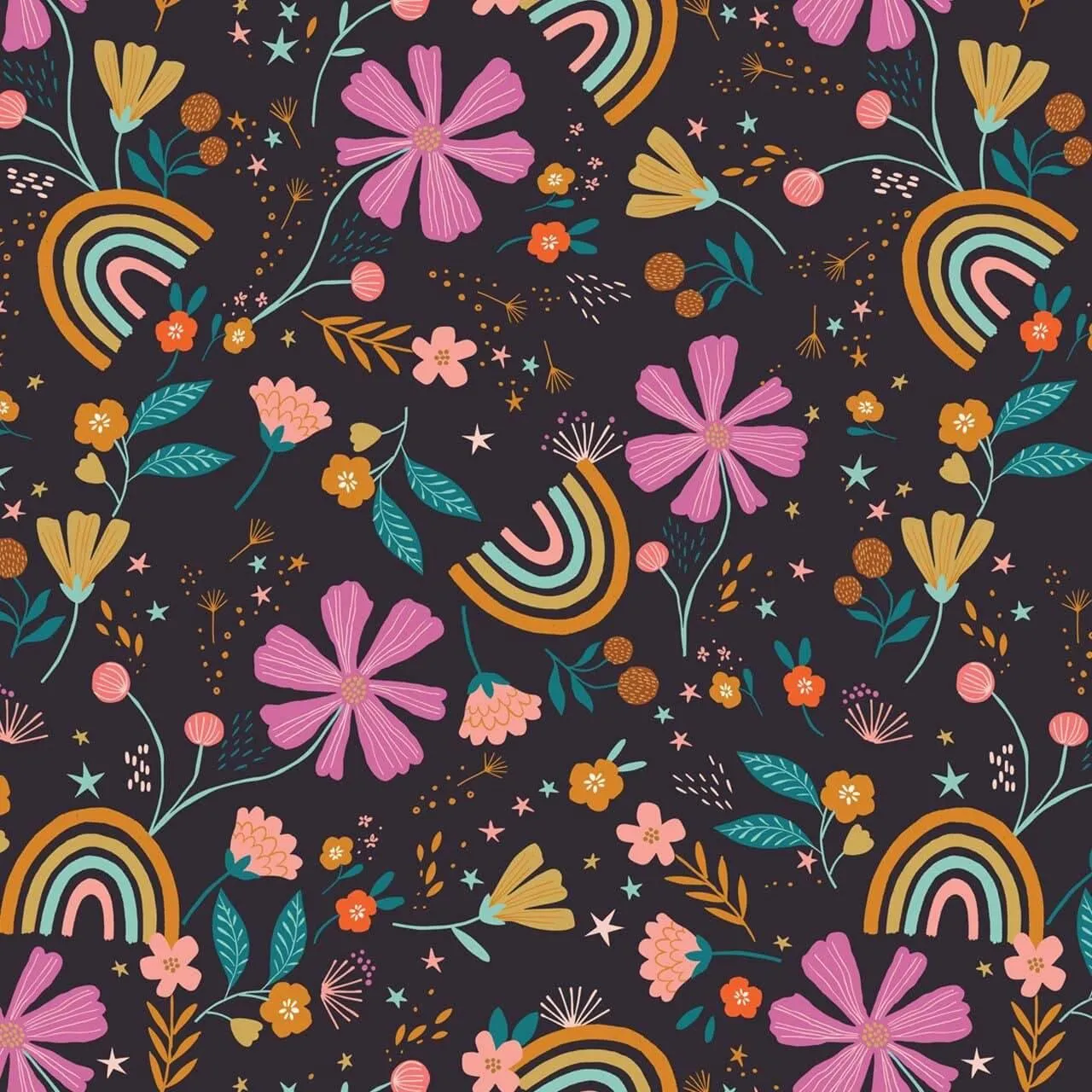Dashwood Studio - Good Vibes - Rainbows & Flowers