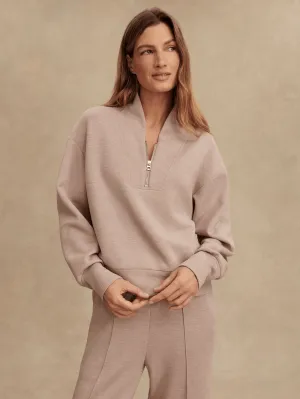 Davidson Sweat in Taupe Marl