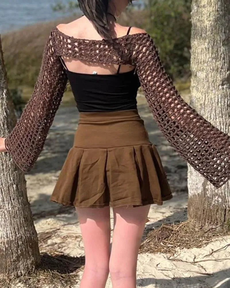 Deep In The Forest Crochet Bolero