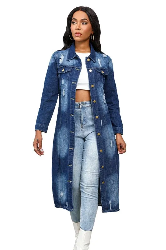 Denim Dreamscape Jacket