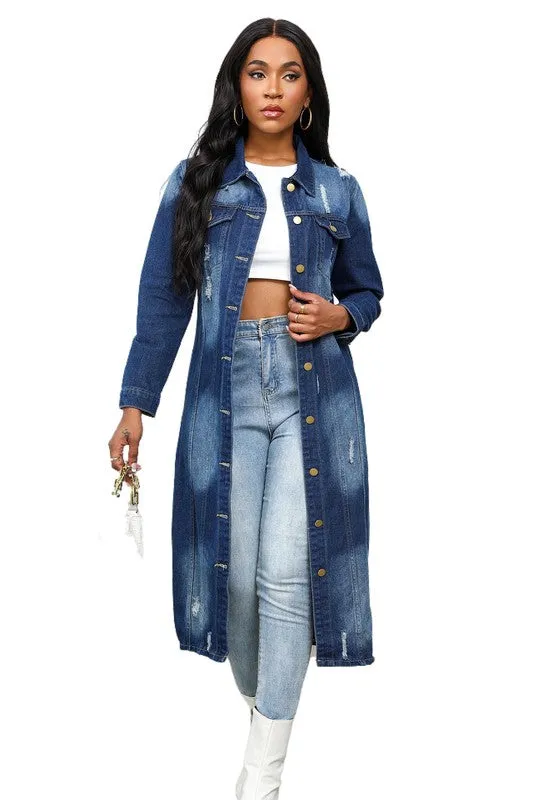 Denim Dreamscape Jacket
