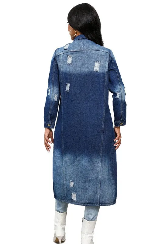 Denim Dreamscape Jacket