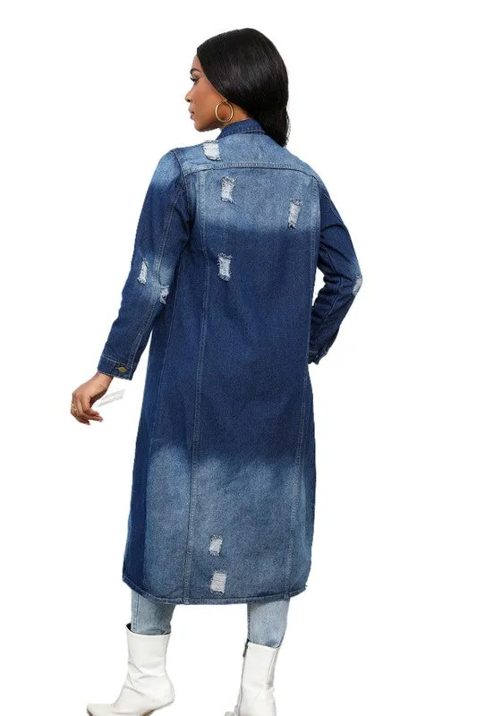 Denim Dreamscape Jacket