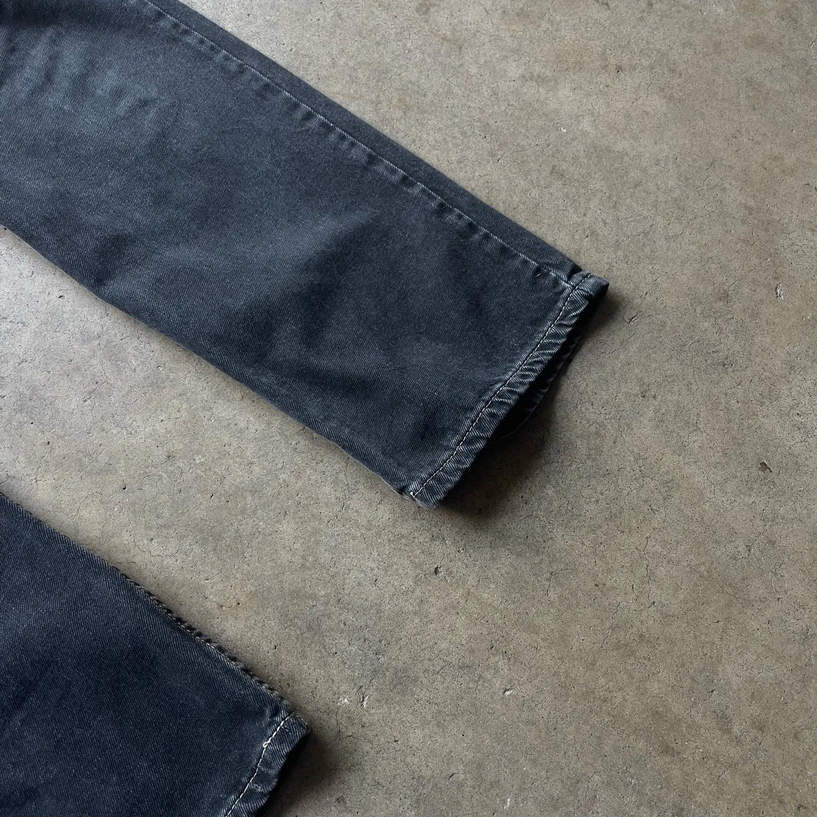 Dickies Straight Leg Black Denim Style Pants