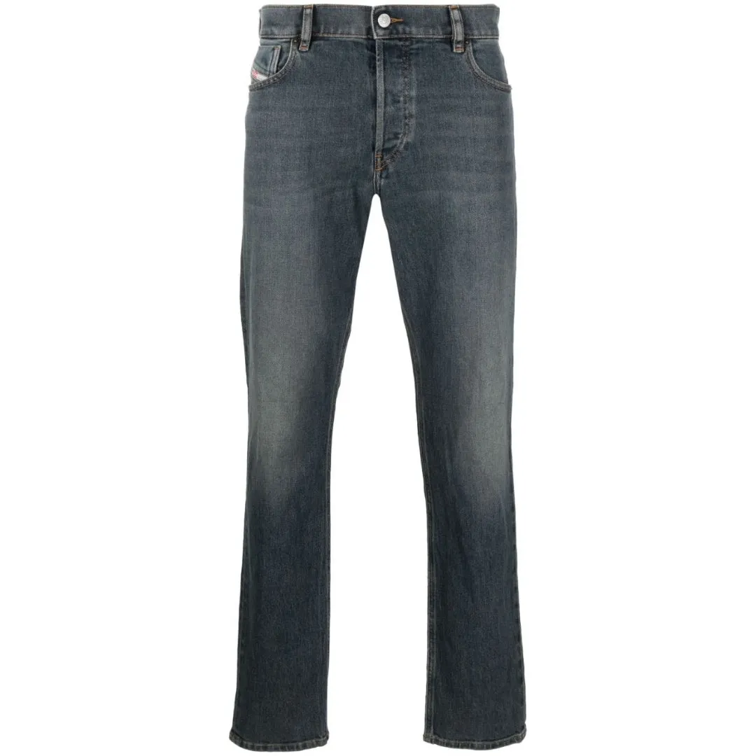 Diesel Mens D-Sark 09F74 Denim Jeans Blue