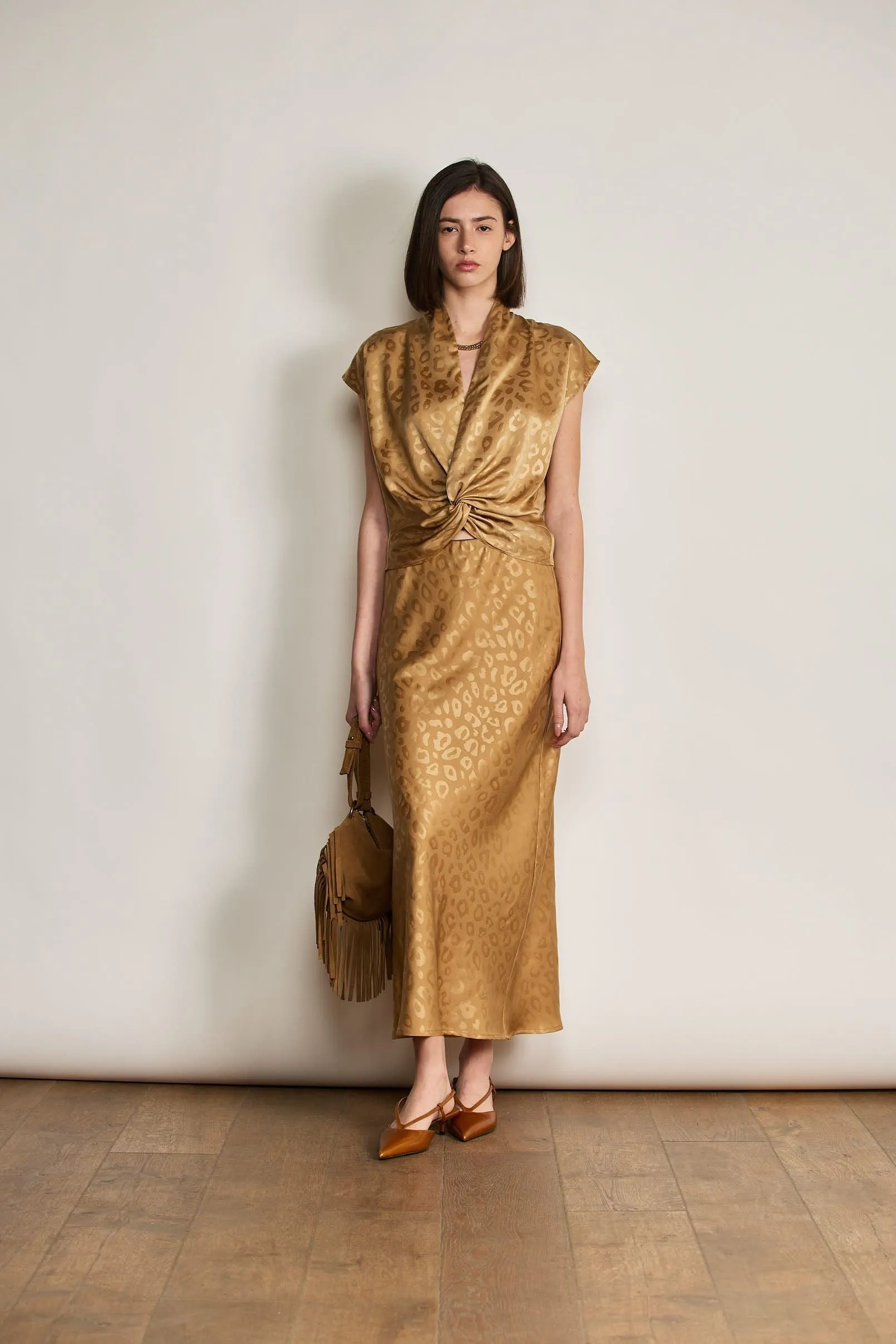 EDEN SKIRT CAMEL