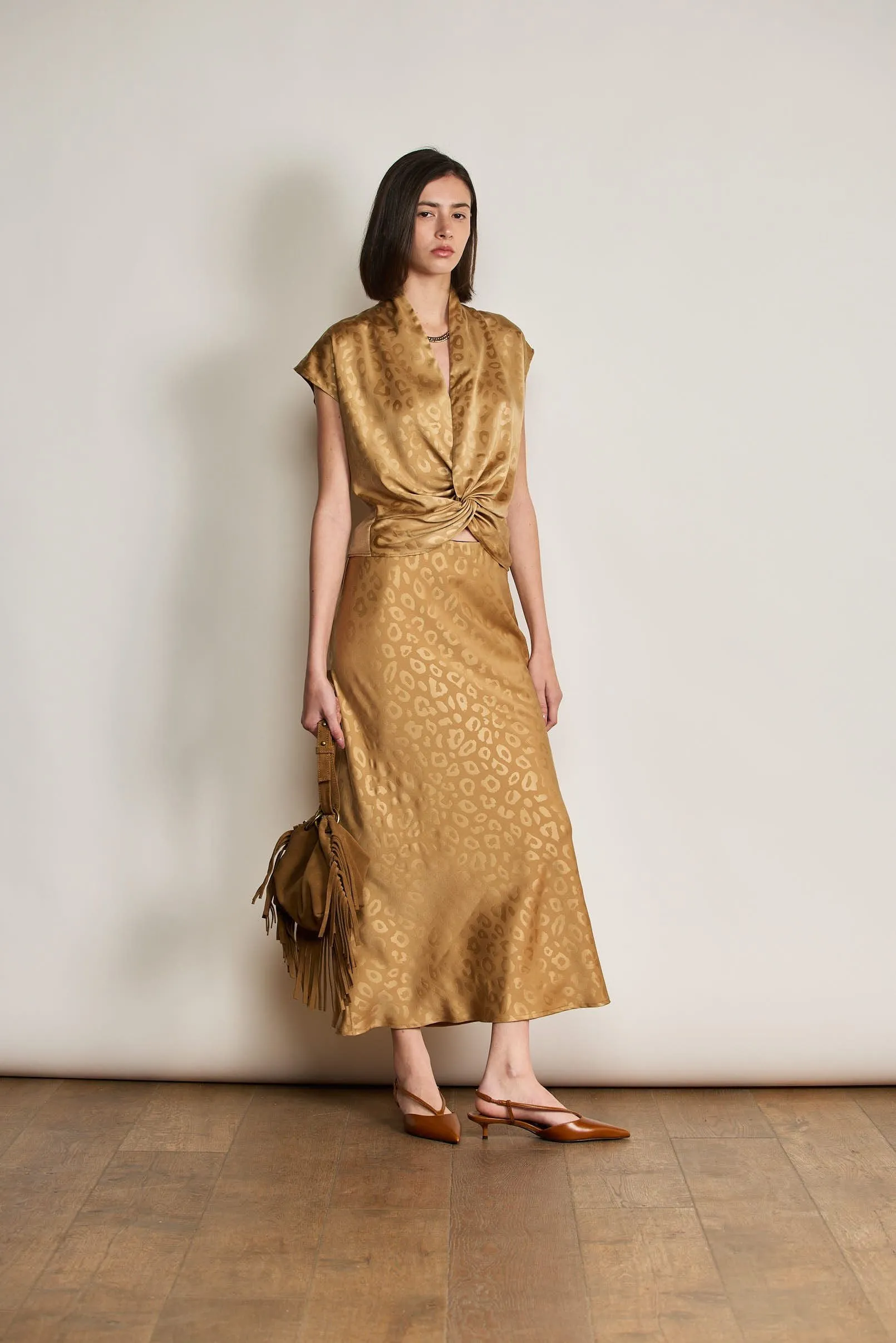 EDEN SKIRT CAMEL