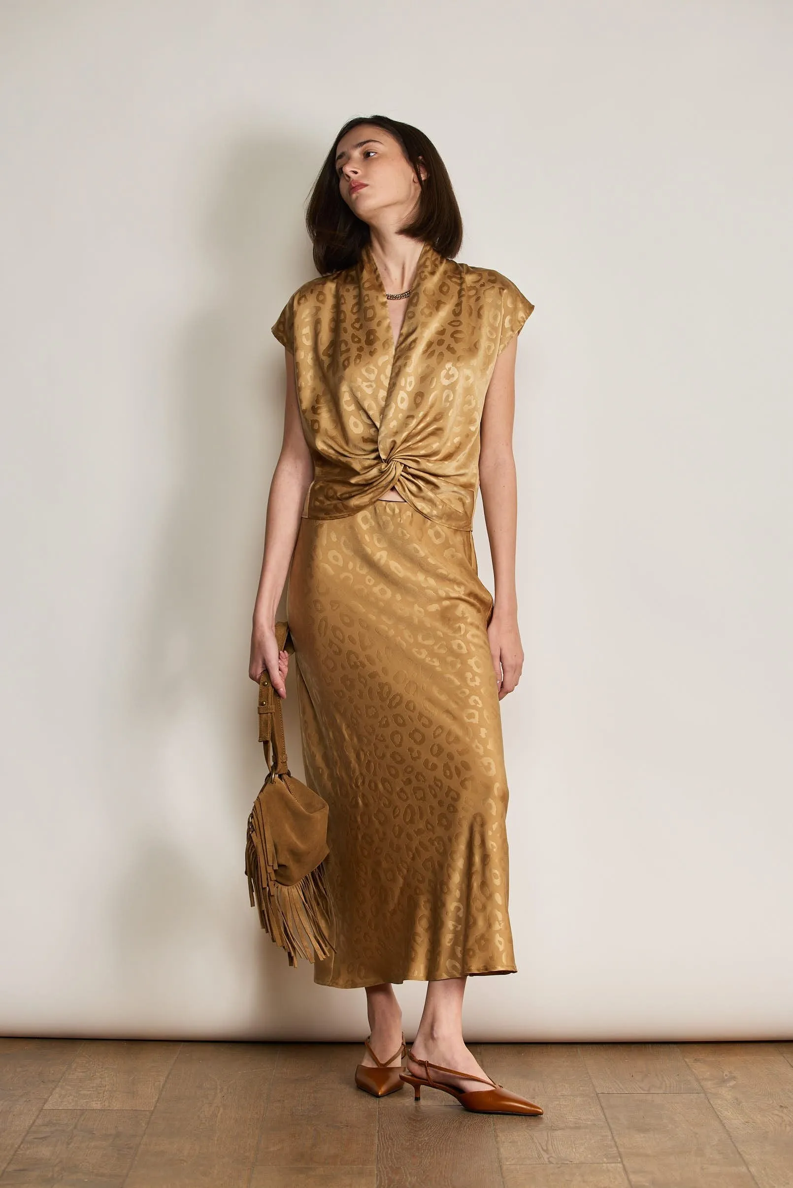 EDEN SKIRT CAMEL