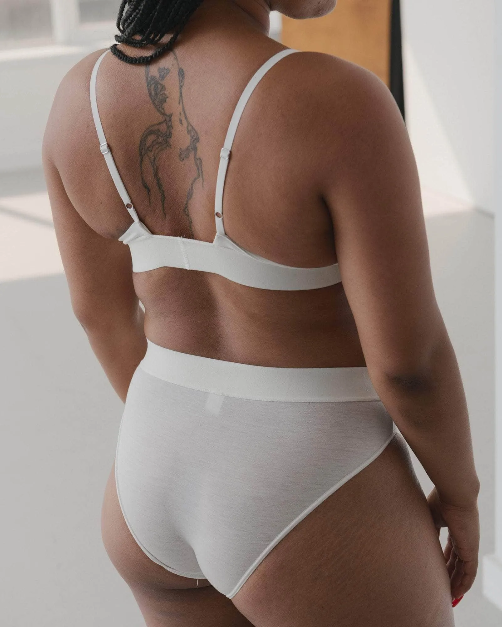 Elastic Bell Pants
