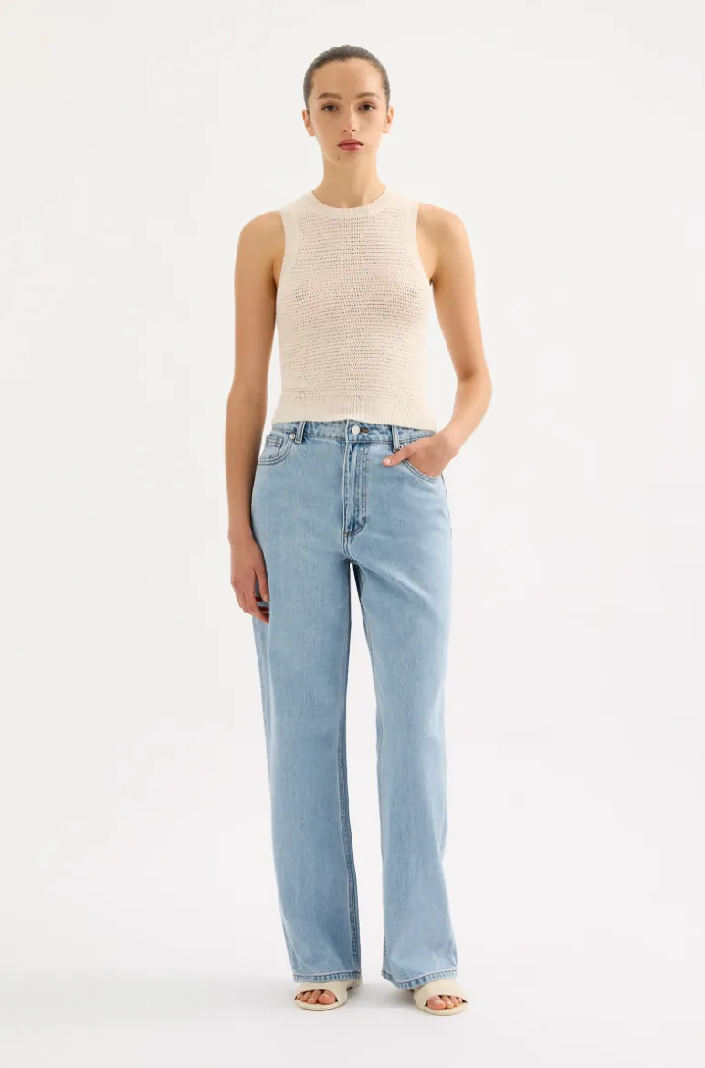 Ember Knit Tank Cream
