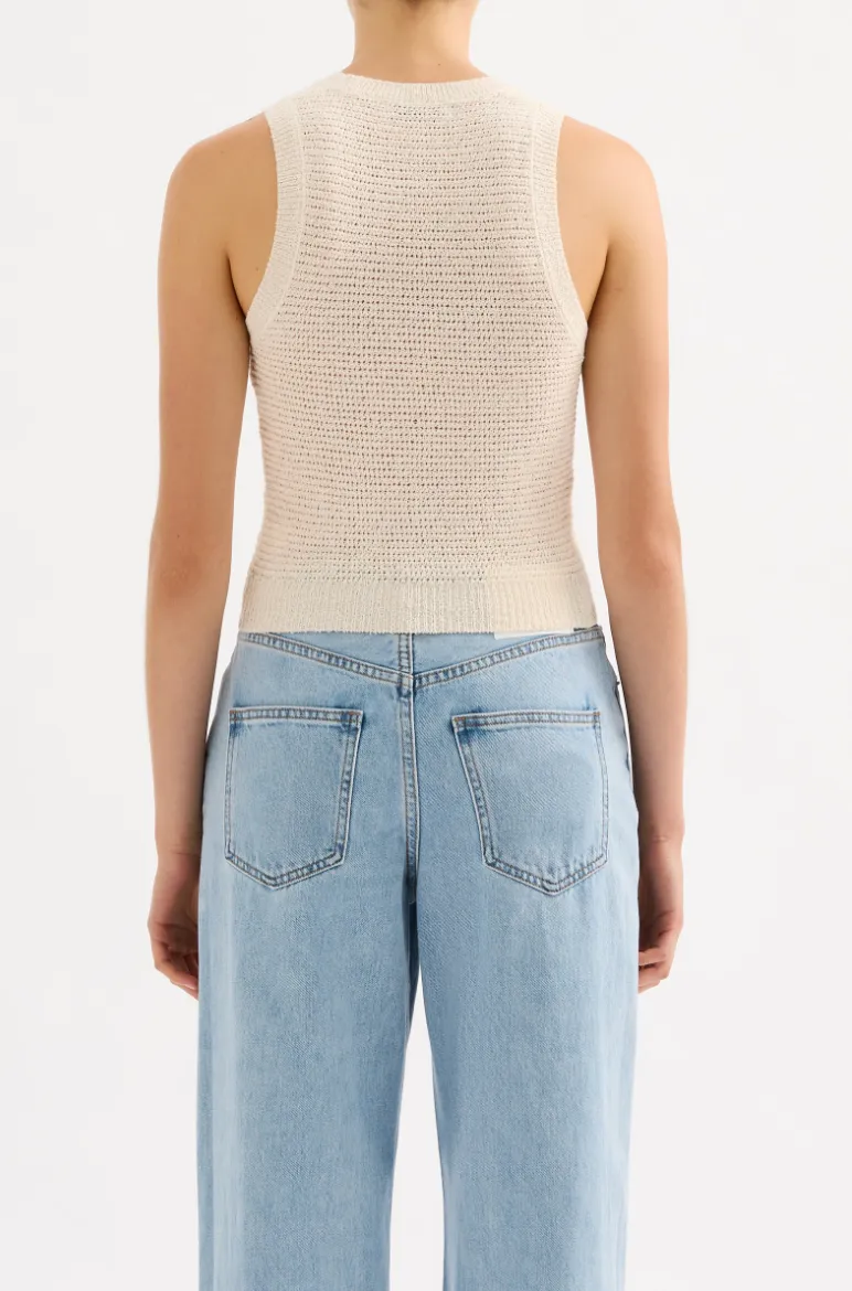 Ember Knit Tank Cream