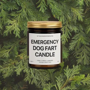 Emergency Dog Fart Candle – 9oz