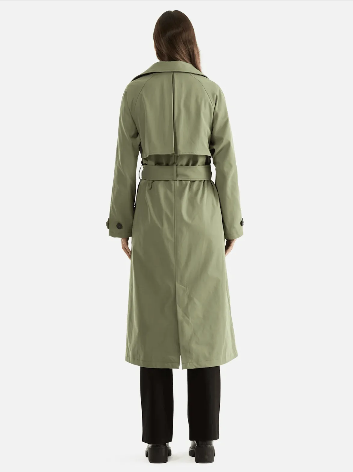 ENA PELLY Carrie Trench Coat - Forest