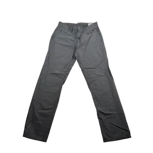 English Laundry Mens Gray Checkered Straight-Leg Pants 32x32 Cotton Blend #6652