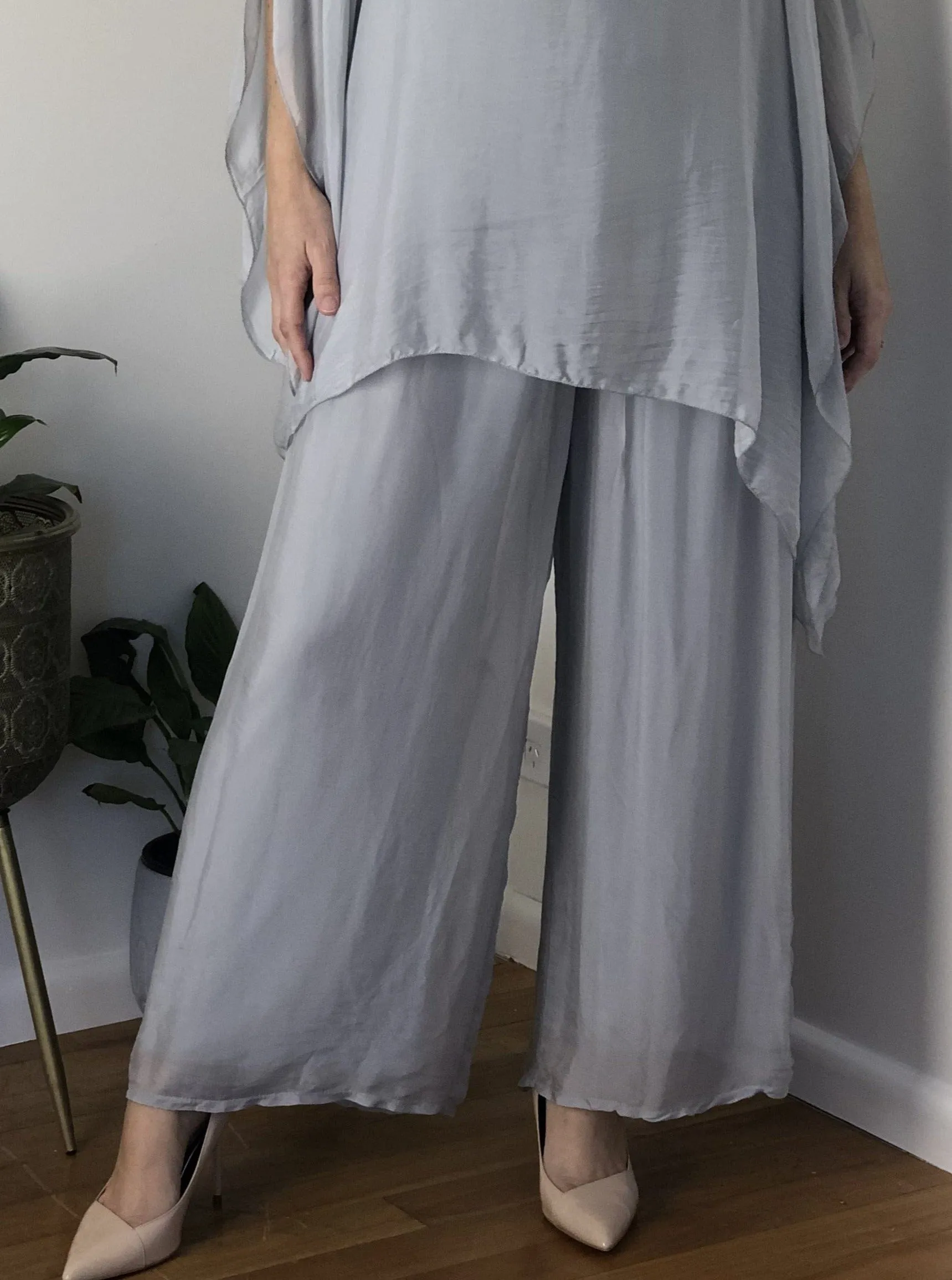 Fort Silver Silk Pants