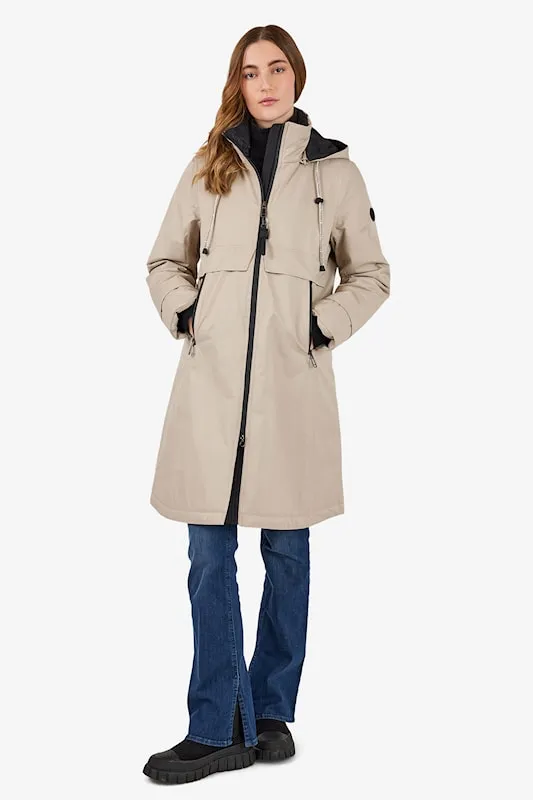 Frandsen Catia Longline Water Resistant Coat