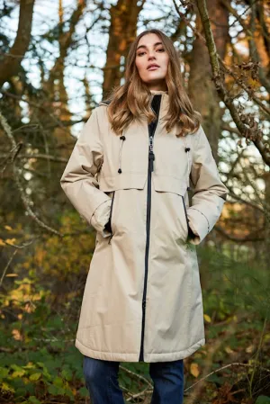 Frandsen Catia Longline Water Resistant Coat