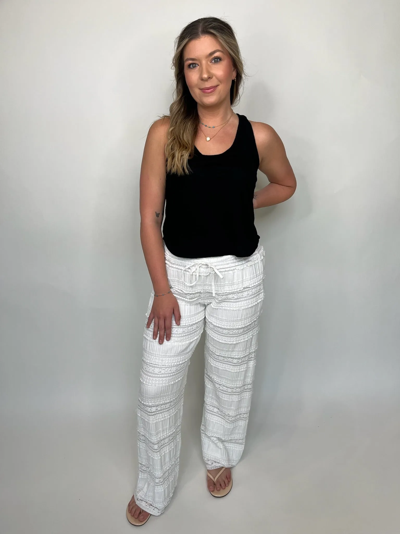 Free People Aiden Lace Pant
