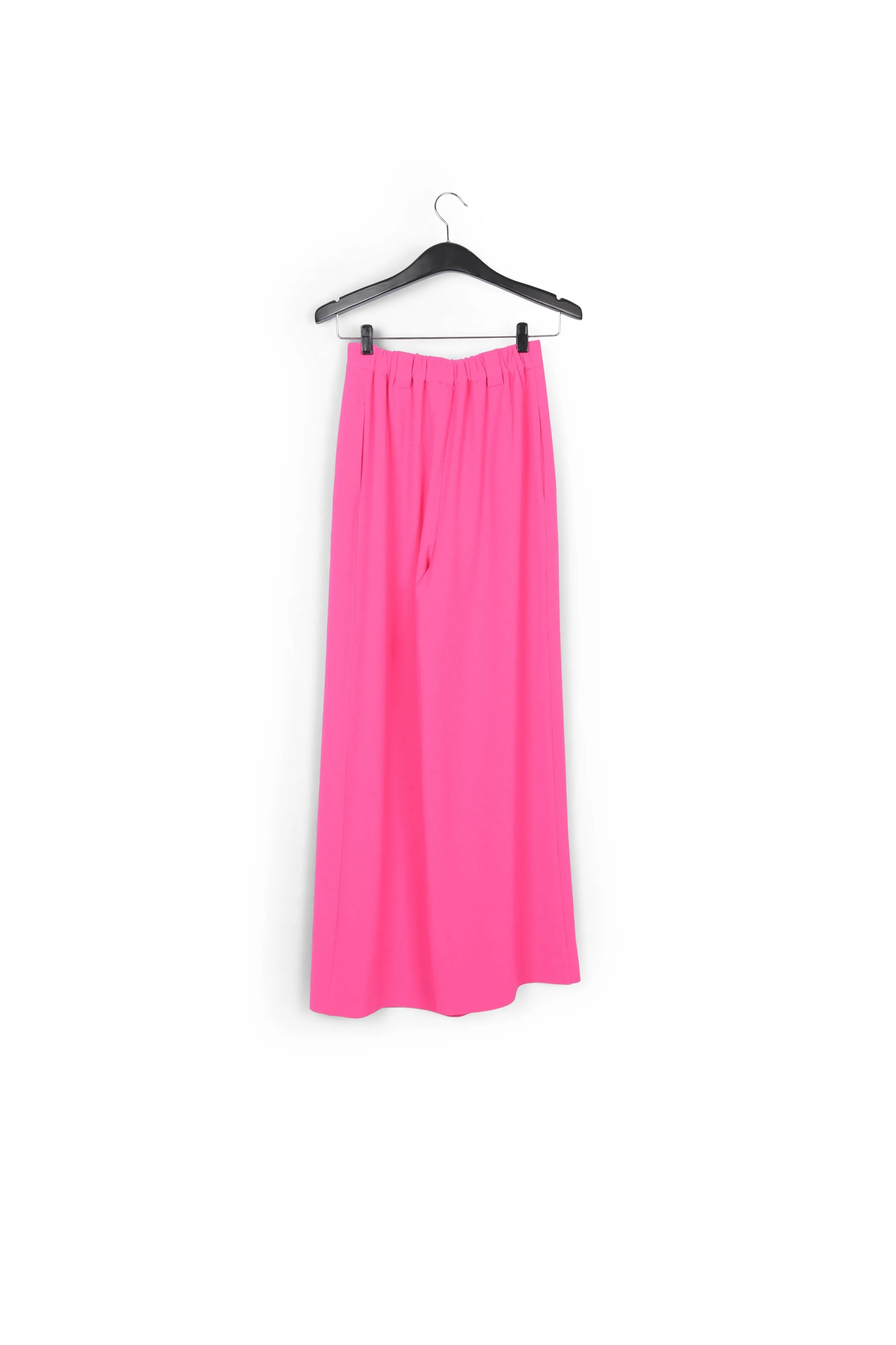 Fuchsia wide-leg pants