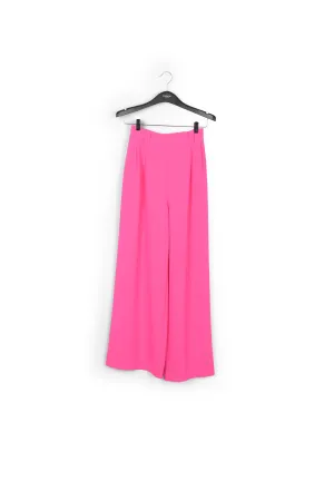 Fuchsia wide-leg pants