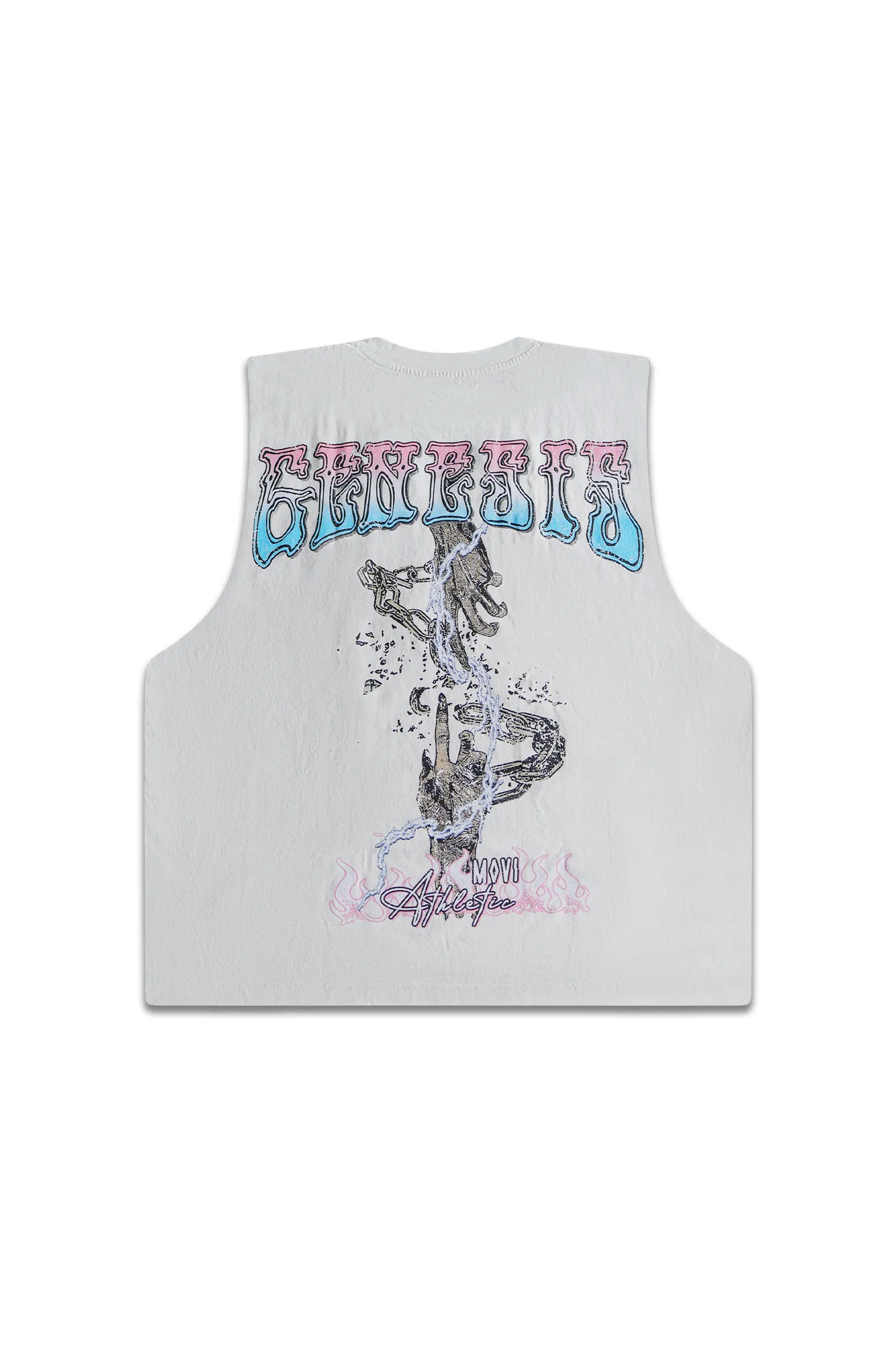 GENESIS RISING CUT-OFF - OFF WHITE