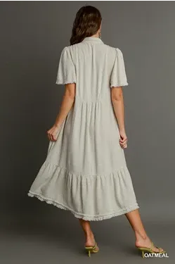 GRACIE DRESS OATMEAL
