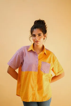 Handloom Boxy Shirt