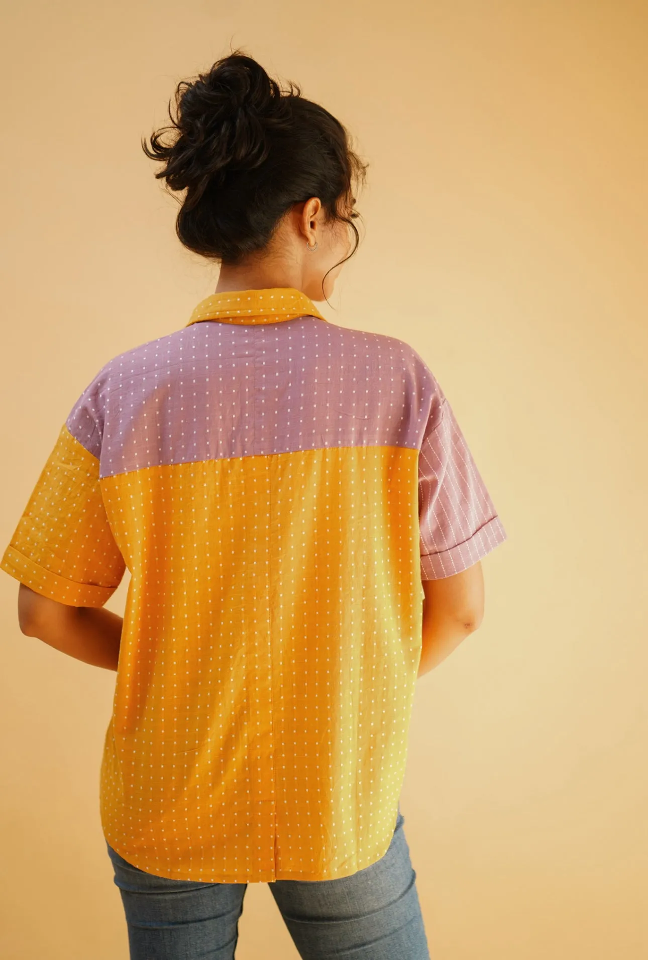 Handloom Boxy Shirt