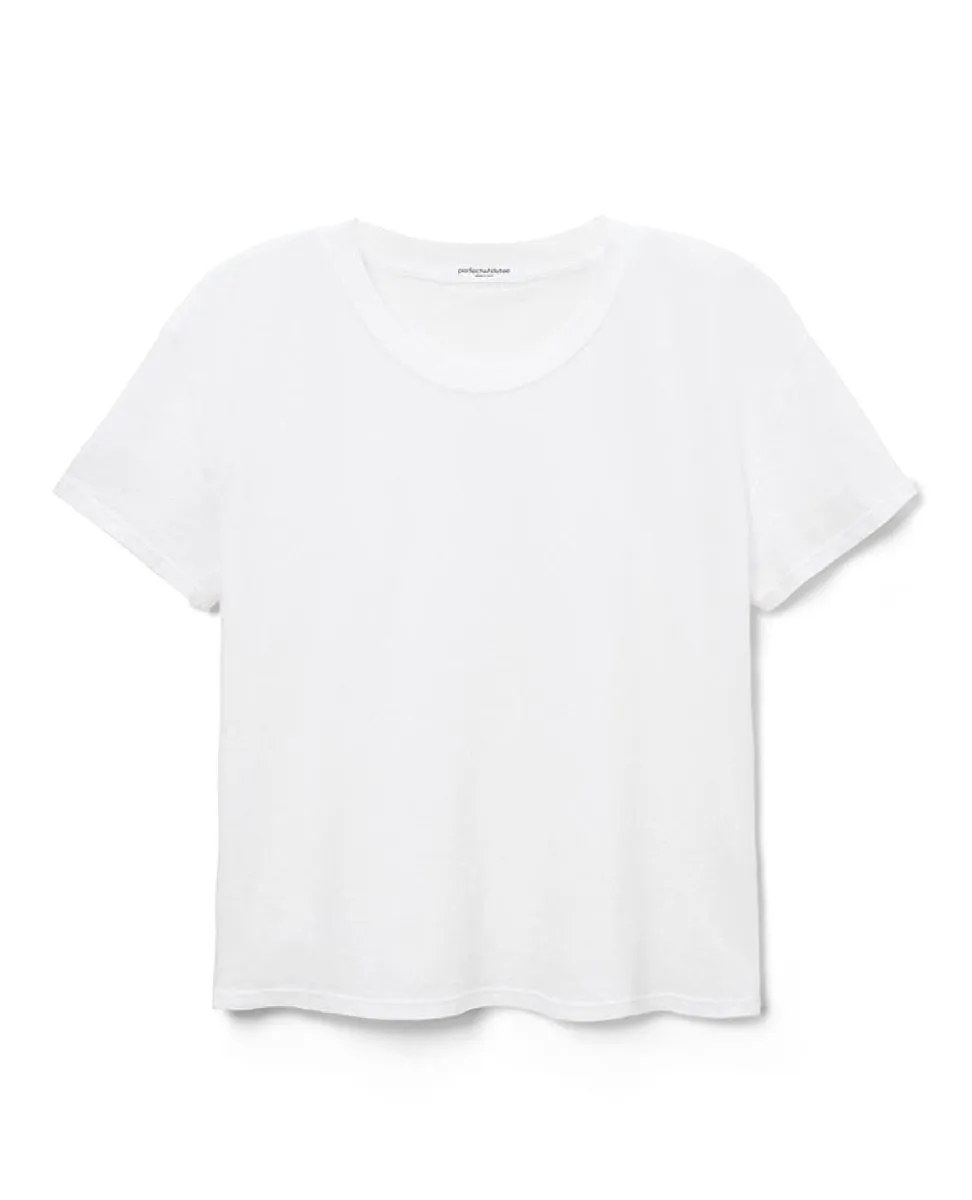 Harley Crew Tee White