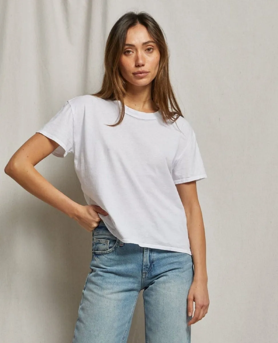 Harley Crew Tee White
