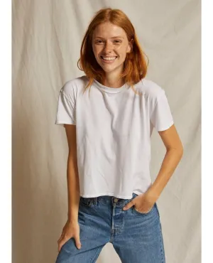 Harley Crew Tee White