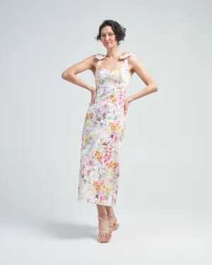 harmony tie shoulder midi