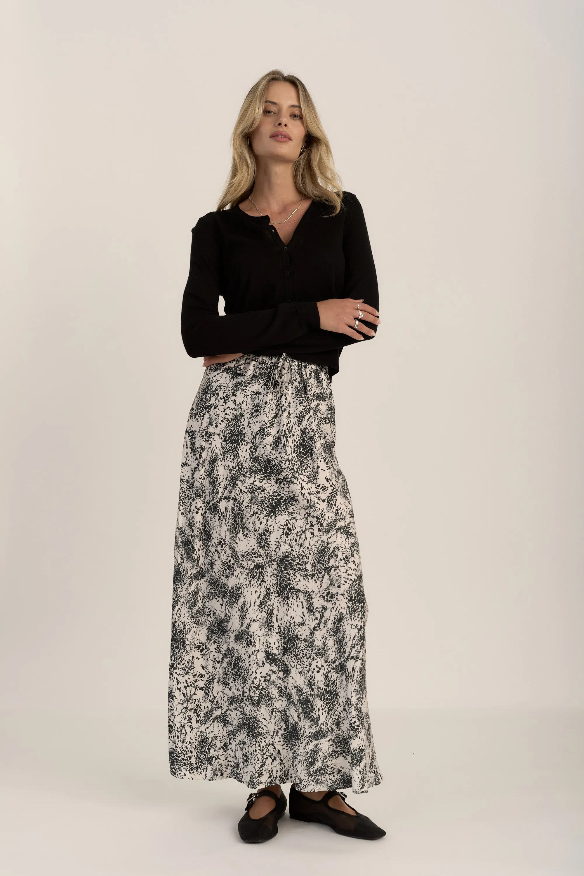 Henry Maxi Slip Skirt