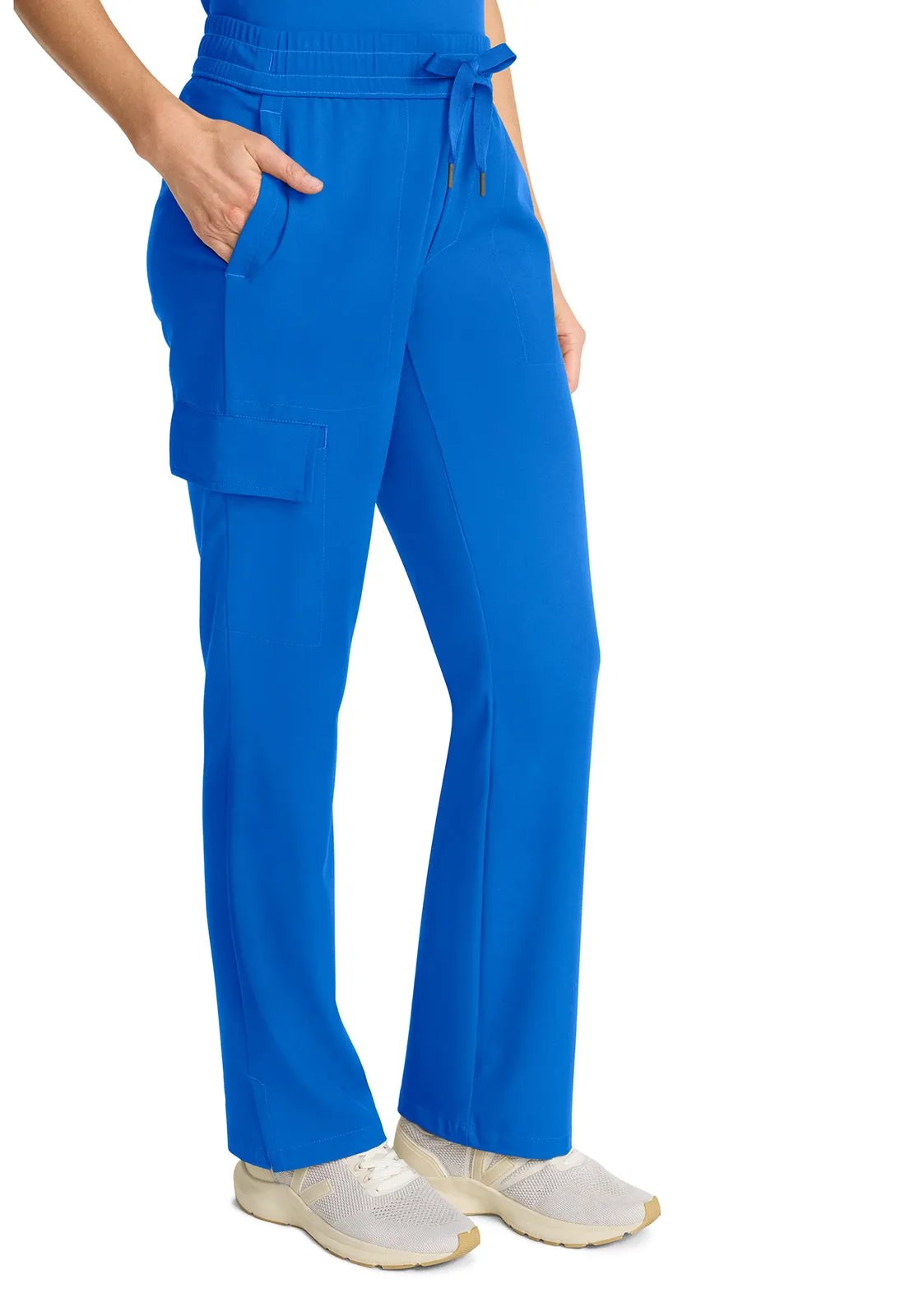 HH Quest HH153 Mid Rise Drawstring Straight Leg Pants Royal