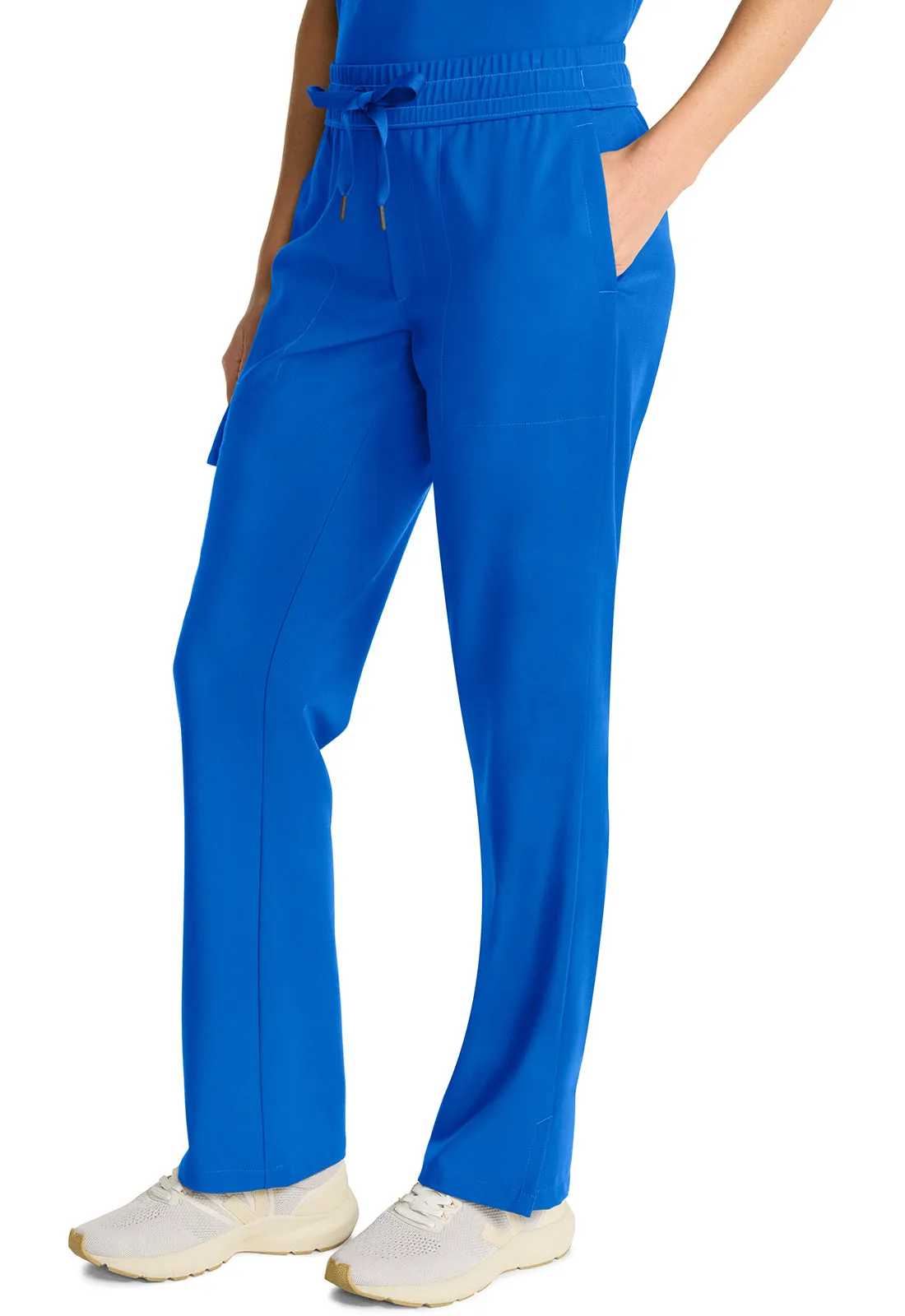 HH Quest HH153 Mid Rise Drawstring Straight Leg Pants Royal