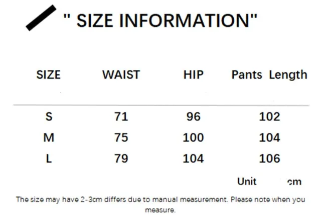 High-Waisted Pleated Casual Floor-Length Pants S-231120-4