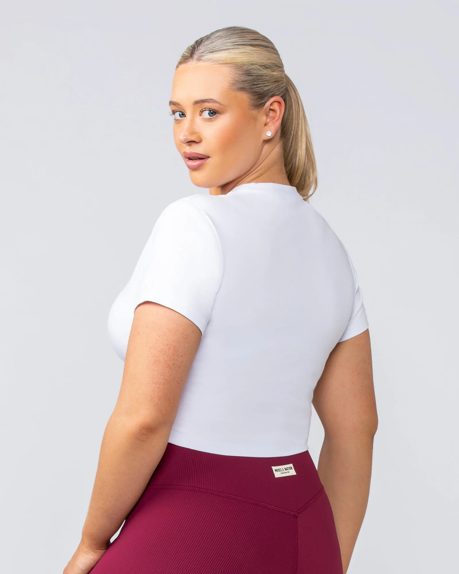 Iconic Baby Tee - White