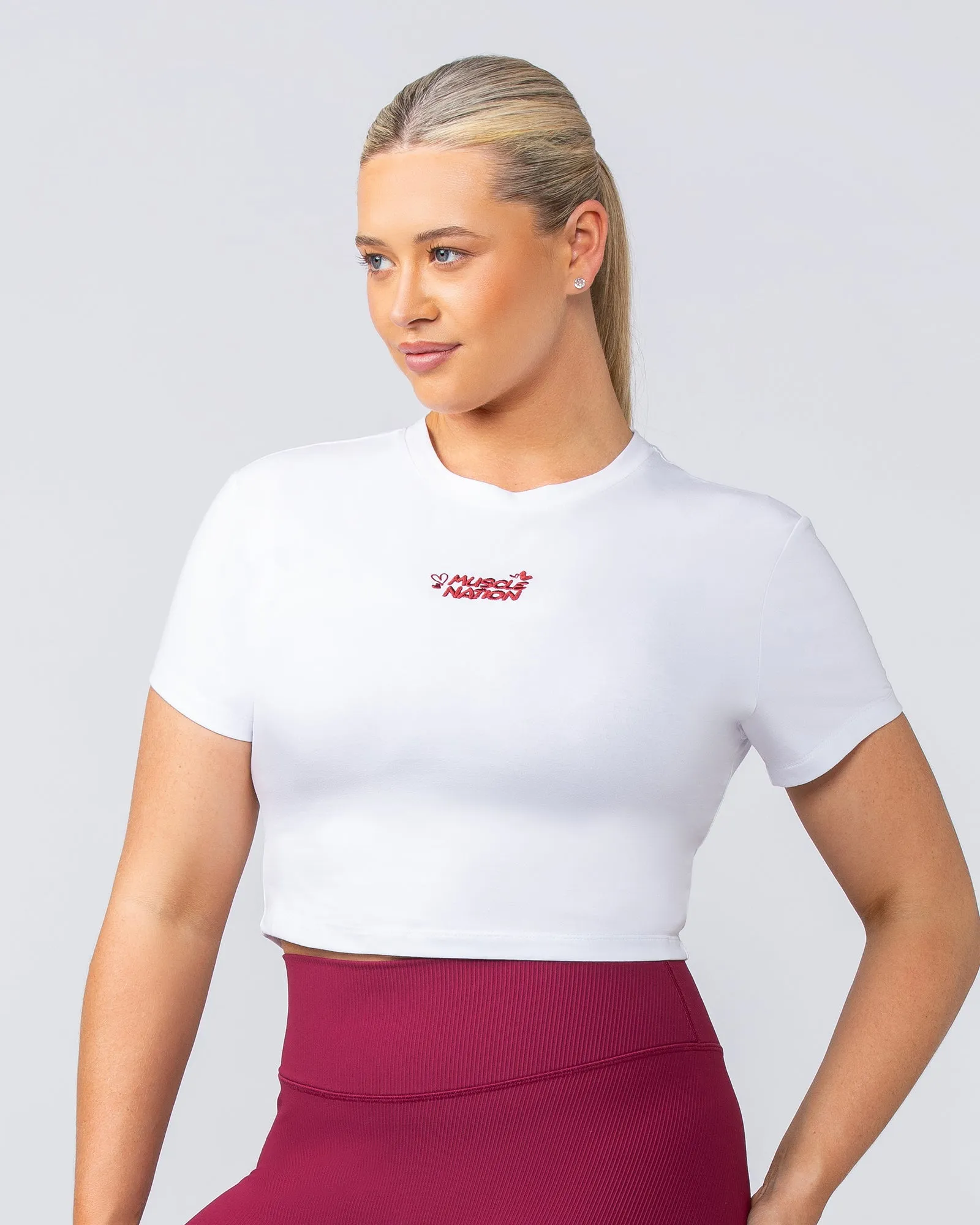 Iconic Baby Tee - White