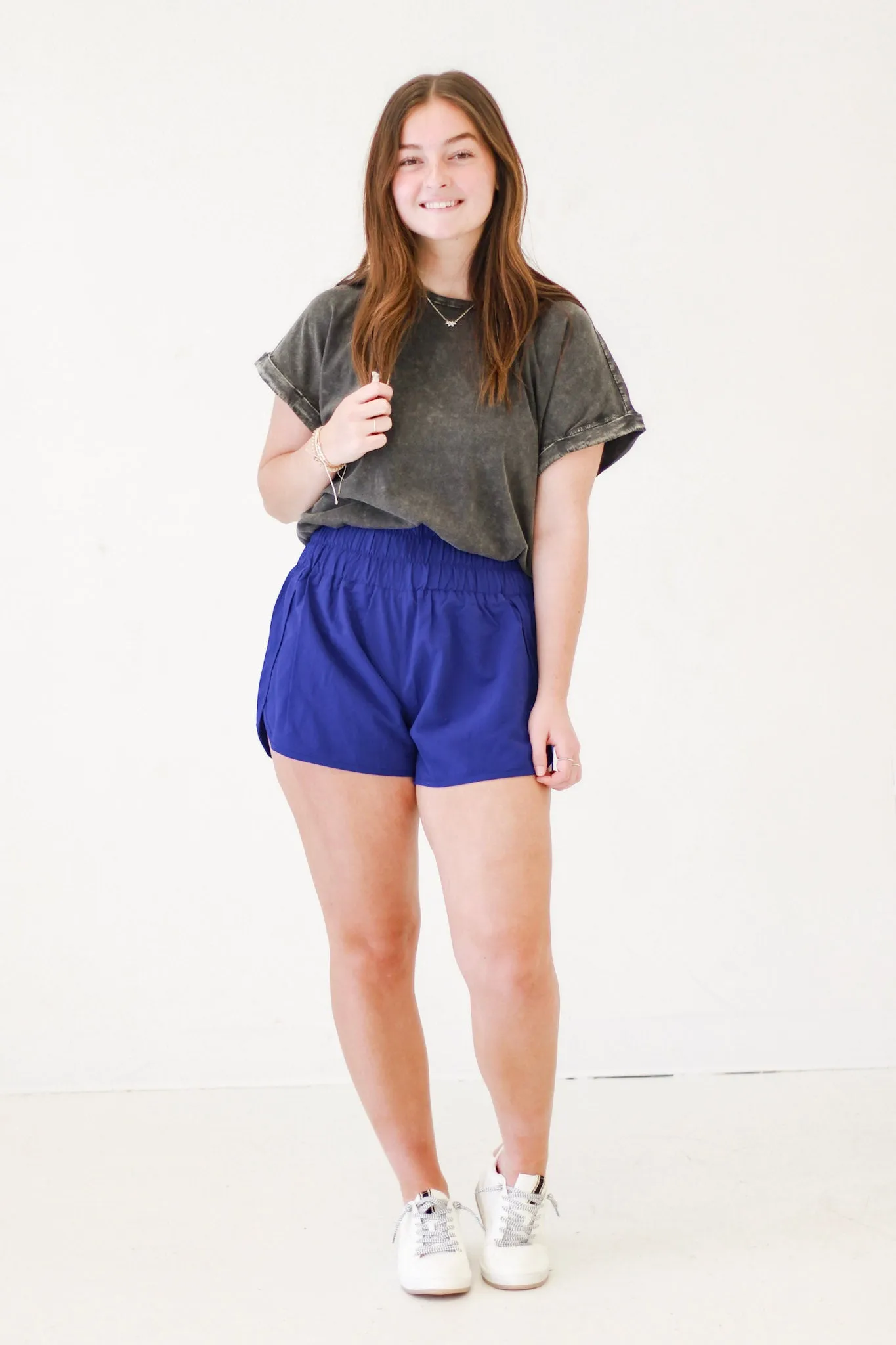 In My Era Royal Blue Athletic Shorts