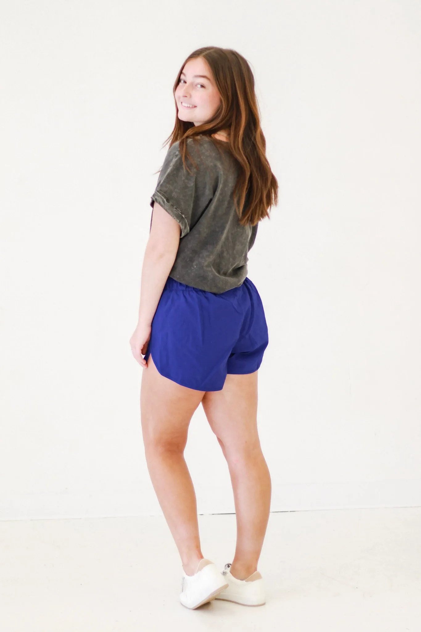 In My Era Royal Blue Athletic Shorts