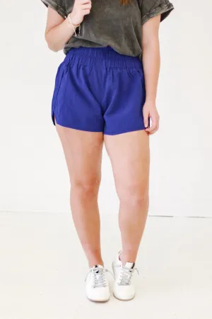 In My Era Royal Blue Athletic Shorts