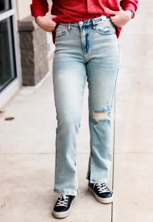 In Style Judy Blue Straight Leg Jeans