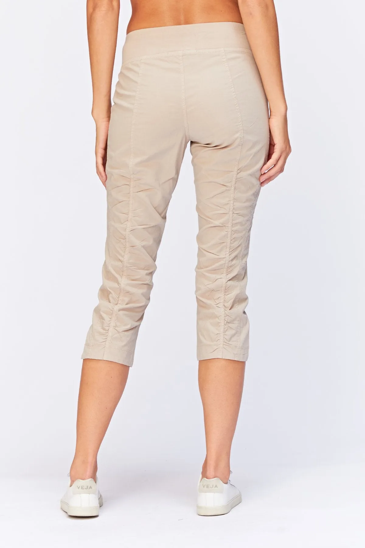 Iris crop pants in sand