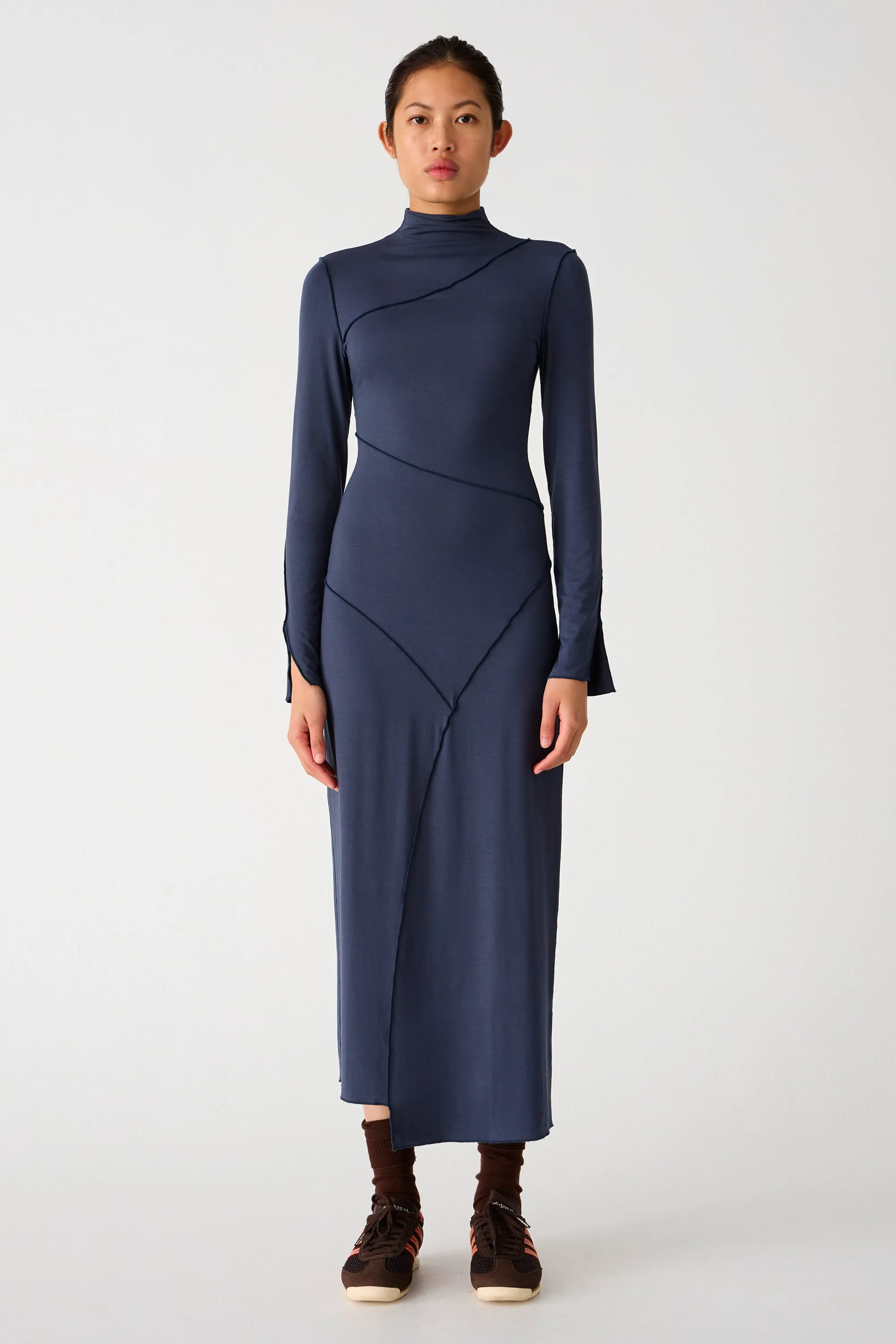 ISHMAEL JERSEY MIDI DRESS