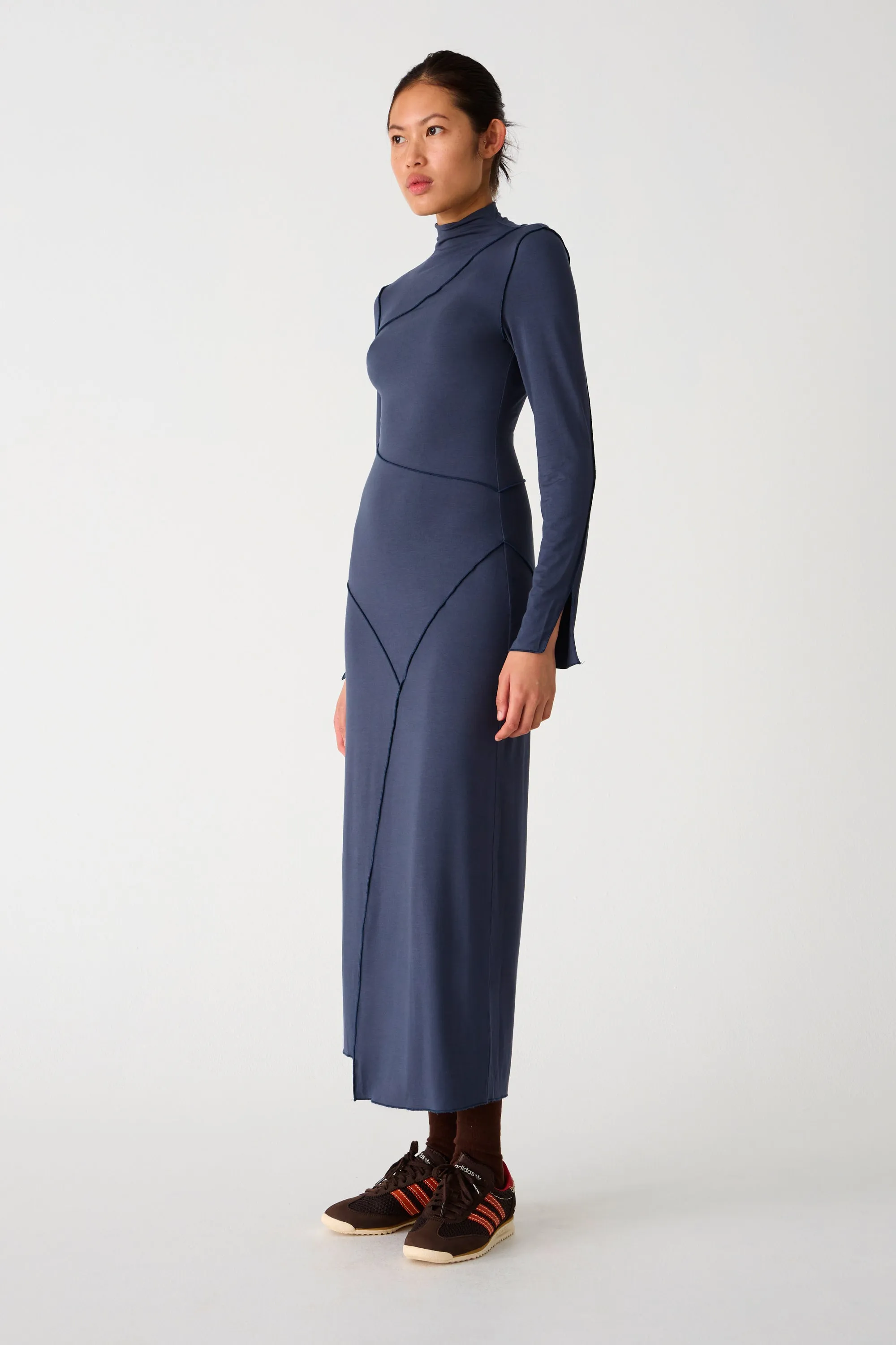 ISHMAEL JERSEY MIDI DRESS