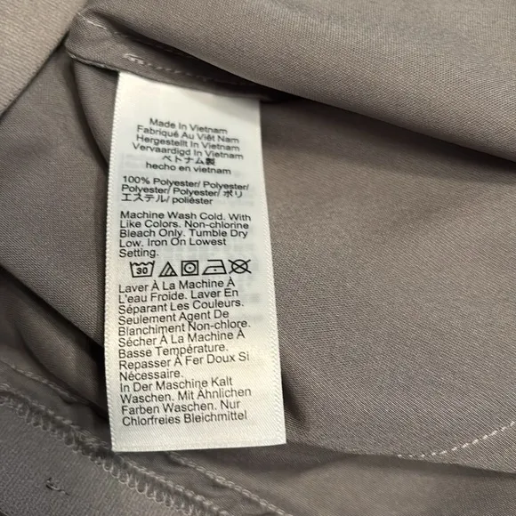 J. Crew women’s Tall Gwyneth slip skirt gray sleek Size S Tall NWOT